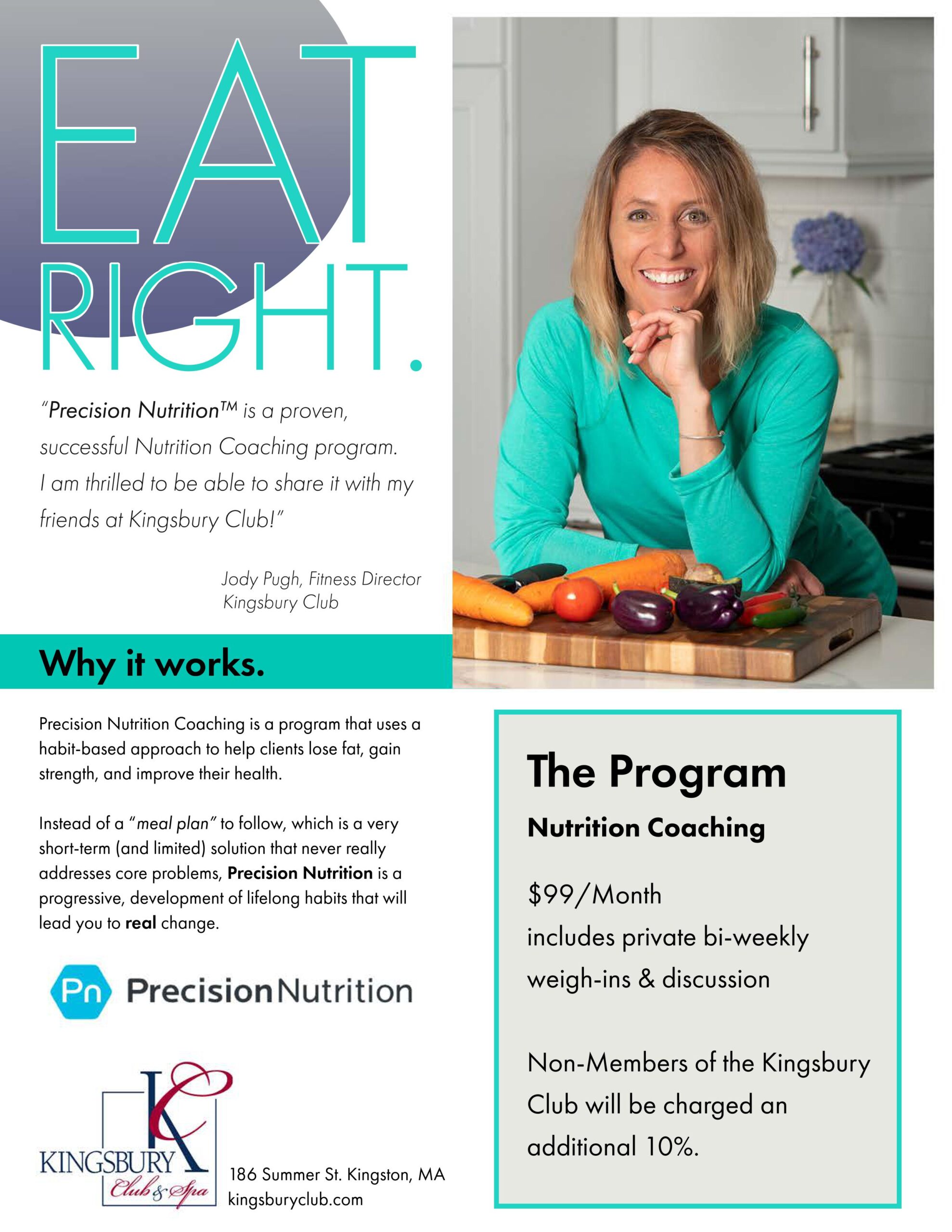 Nutrition Coaching Flyer