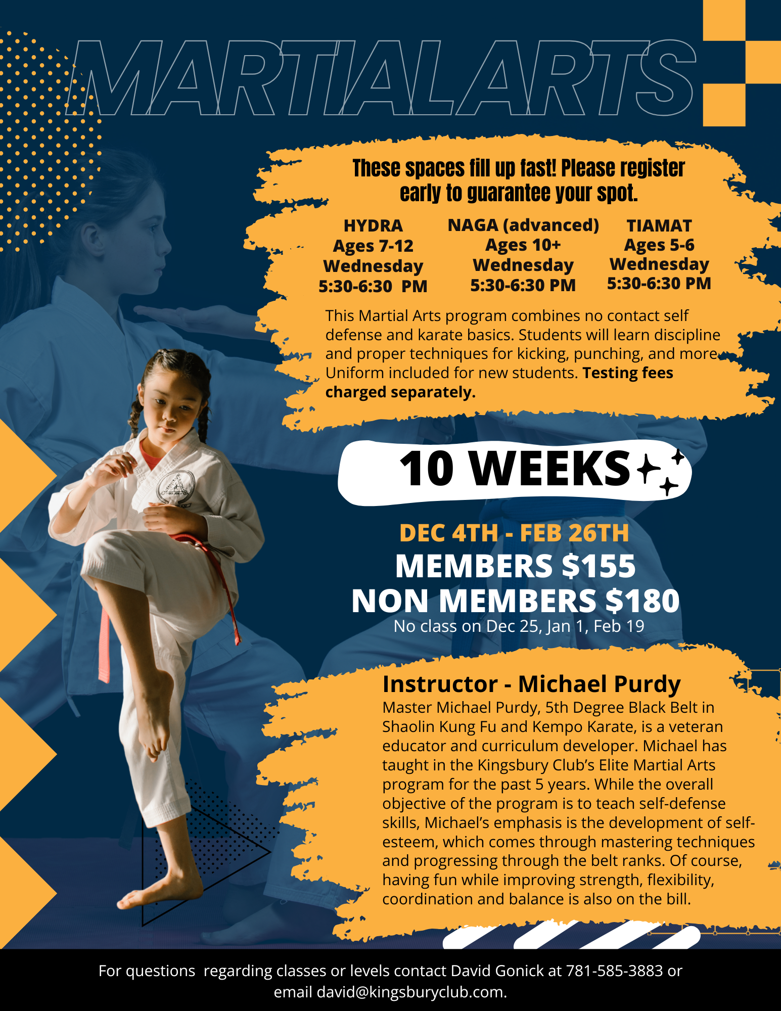 Martial Arts Flyer