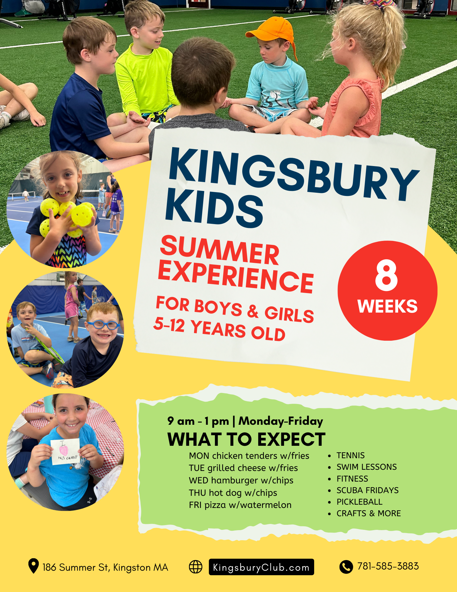 Kingsbury Camp Flyer