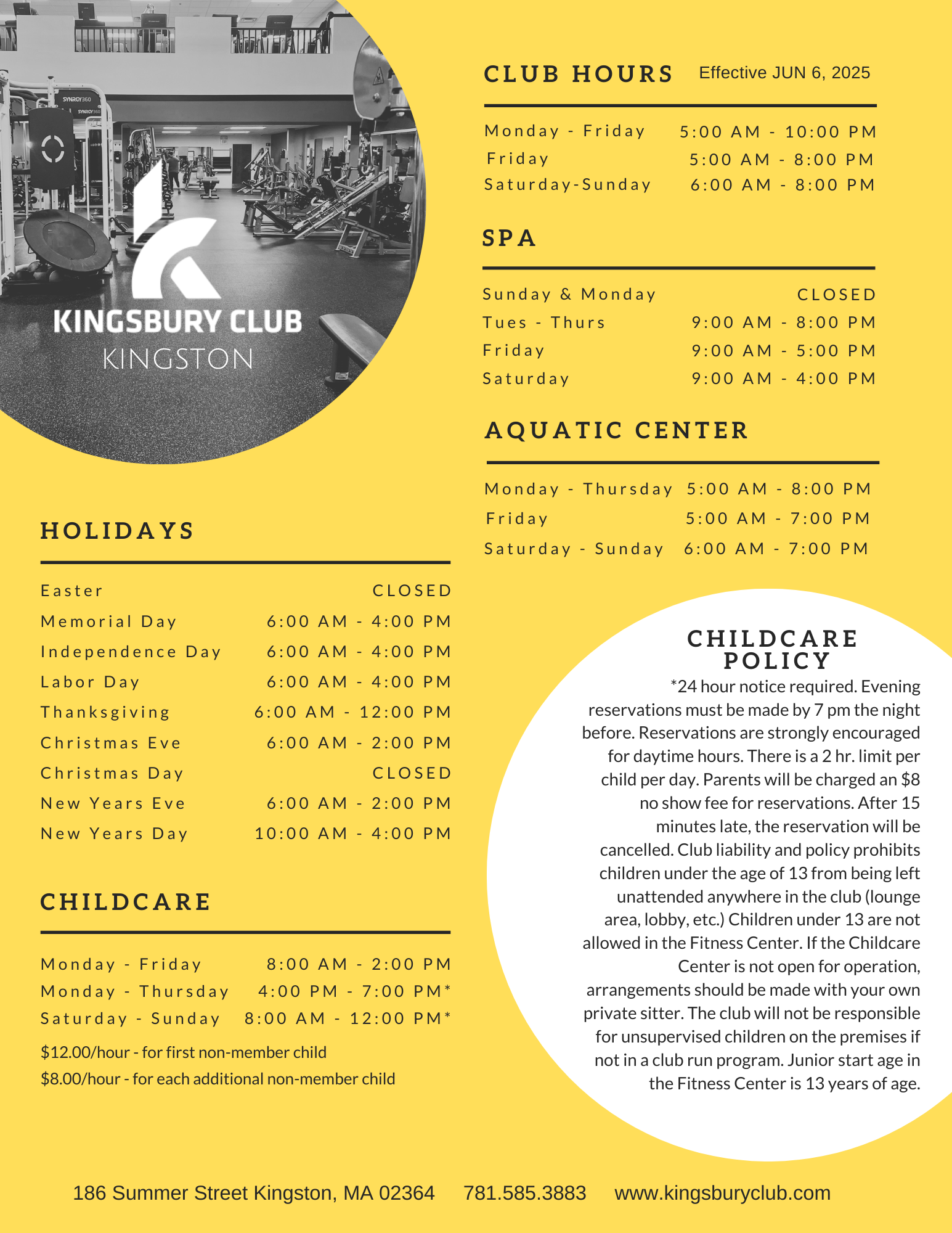Summer Hours